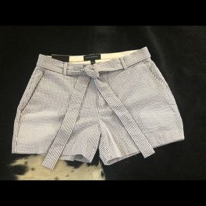 Brand new seersucker shorts from Banana Republic